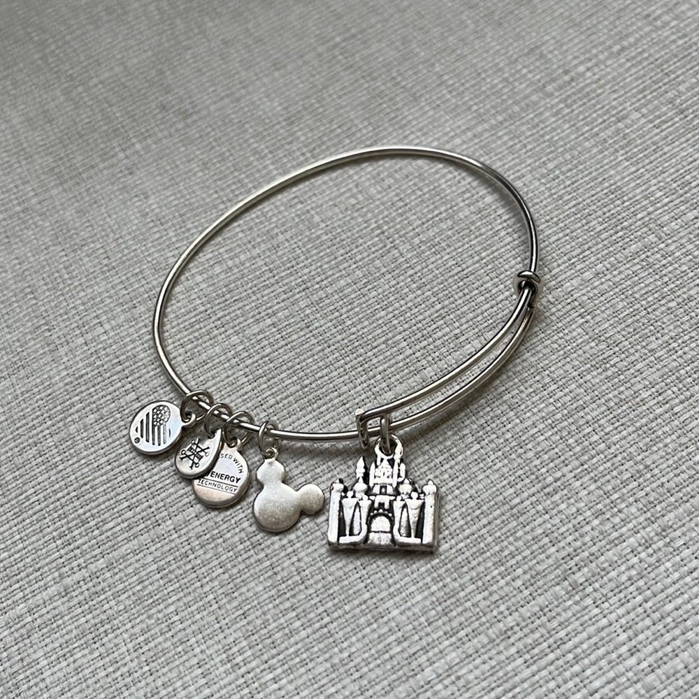 ALEX AND ANI Disneyland Castle Bangle